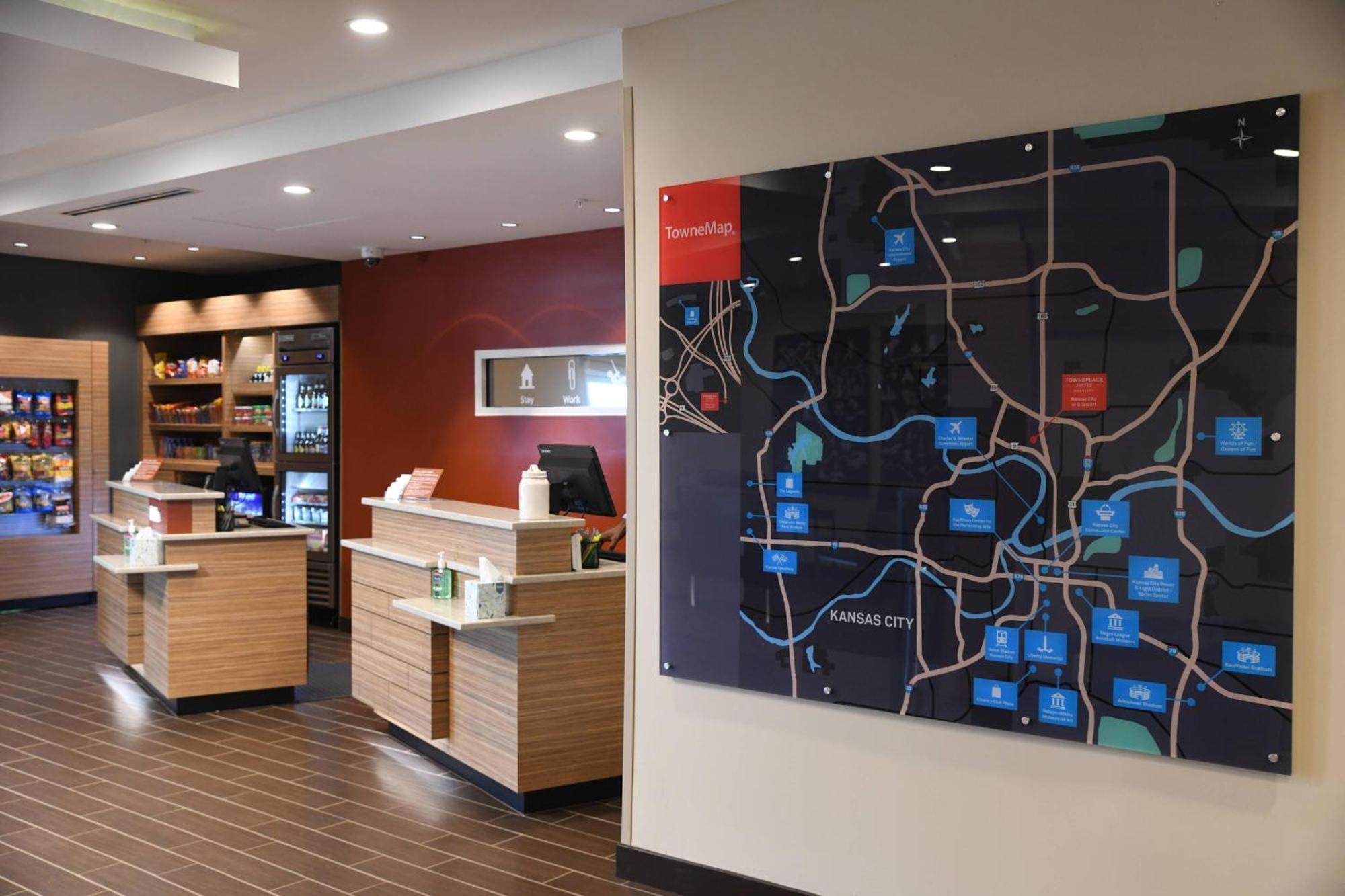Towneplace Suites Kansas City At Briarcliff Eksteriør billede